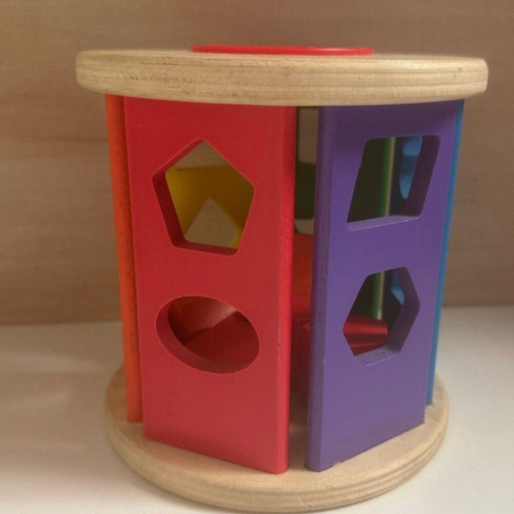 $12 ADD ON melissa & doug match and roll shape sorter one size Zara Baby Gap‎